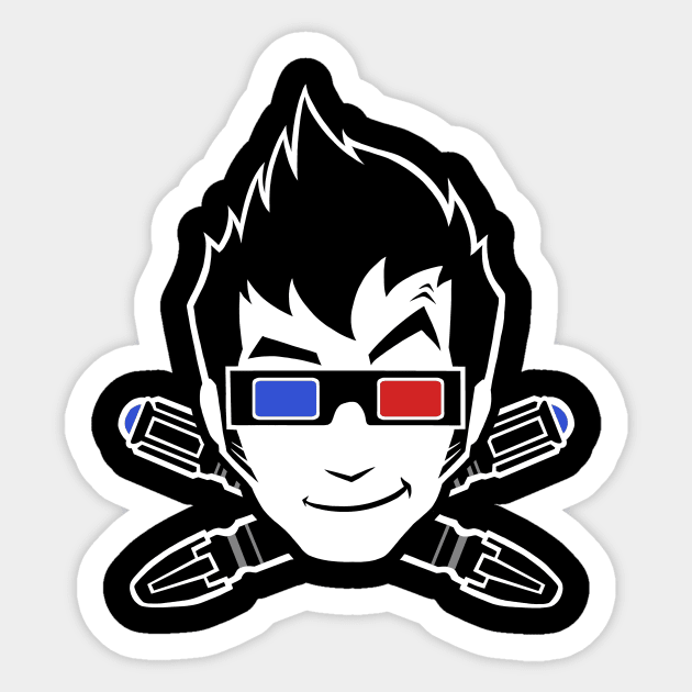 The 10th Doctor Sticker by TrulyEpic